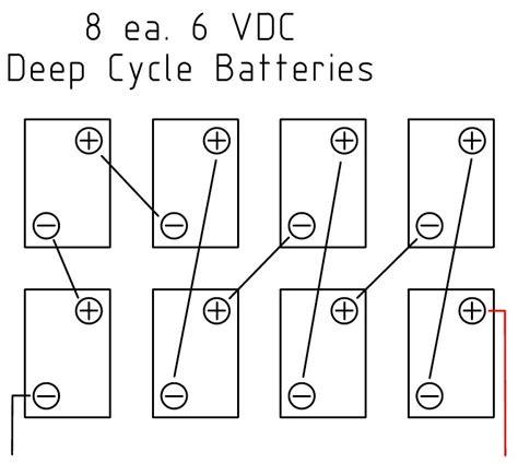 club car  battery wiring diagram  wiring draw  schematic