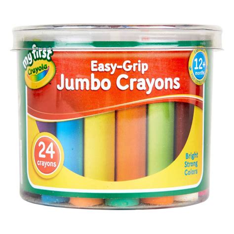 crayola jumbo crayons  pack hobbycraft