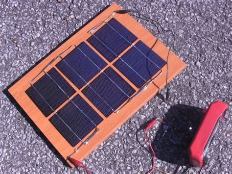 diyhomemade solar panel simple