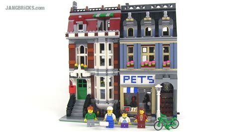 lego pet shop  modular building review