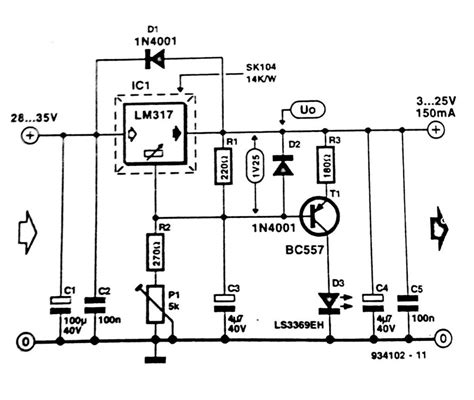 regulator short circuit indicator circuit diagram