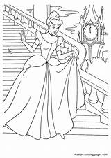 Cinderella Coloring Pages Browser Window Print sketch template