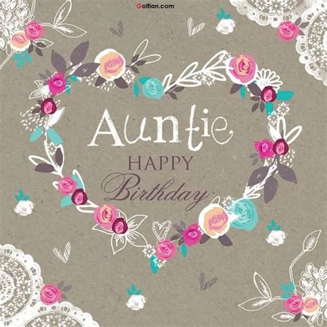happy birthday auntie wishes  images