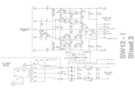 transistors setting  bias   power amp section   audio amplifier electrical