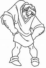 Coloring Hunchback Quasimodo Jorobado Gobbo Disegni Hellokids Terbaik Colorare Malvorlagen Veva Notredame Animated Megghy Hunched Deformed sketch template