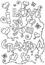 Coloring Pages Grandma Grandpa Printable Happy Grandad Birthday Fathers Color Father Sheets Supercoloring Print Drawing Getcolorings Dot Grandparent Popular Choose sketch template