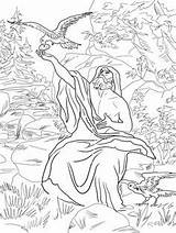 Elijah Ravens Prophet sketch template
