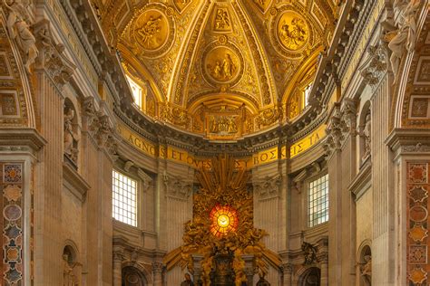 apse  st peters basilica experiencing  divine