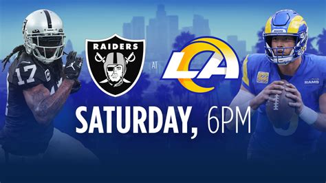 Raiders Vs Rams Preseason Game Fox 5 San Diego And Kusi News