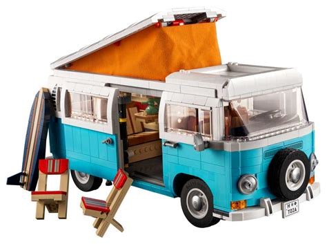 lego group welcomes  summer  fun    lego volkswagen  camper van set
