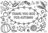 Coloring Autumn Fall Pages God Printable Thank Sheets Preschool Print Kids Supercoloring Leaves Thanksgiving Season Paper Drawing Work Leaf sketch template
