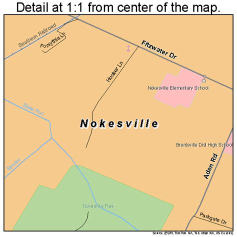 nokesville virginia street map