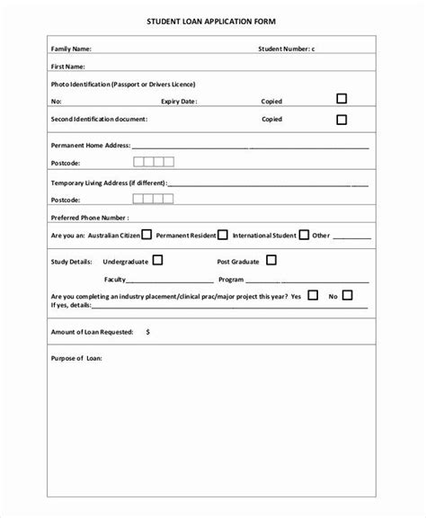 25 Car Loan Application Form Pdf In 2020 Loan Application