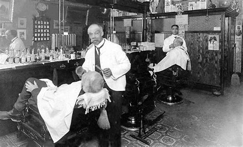 Vintage Photos Show What Barbershops Looked Like In The Early 20th