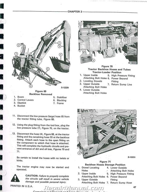 ultimate guide  understanding  ford  backhoe hydraulic diagram