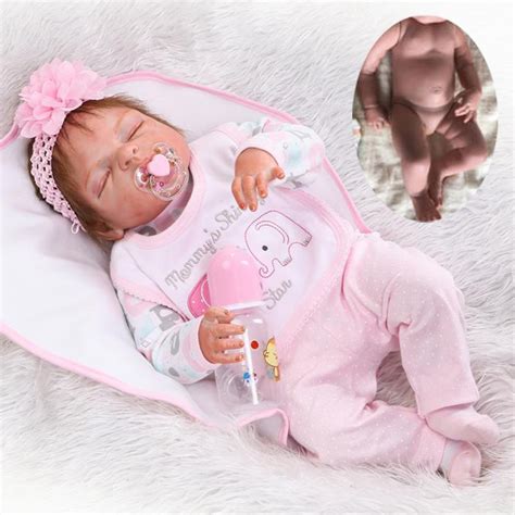 cm newborn full body vinyl silicone reborn baby dolls handmade