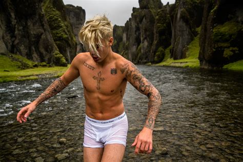 Image Justin Bieber In Iceland Photoshoot  Justin