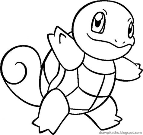 pokemon squirtle coloring pages  getcoloringscom  printable
