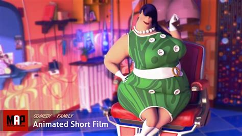 funny cgi 3d animated short film adult hair romantic comedy