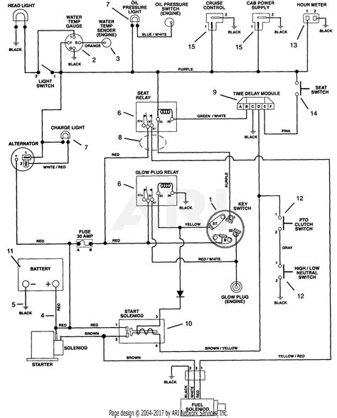 kubota tractor ignition switch wiring diagram wiring draw