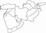 Harta Asiei Muta Geography Countries Outlines Oriente Labelled Unlabeled sketch template
