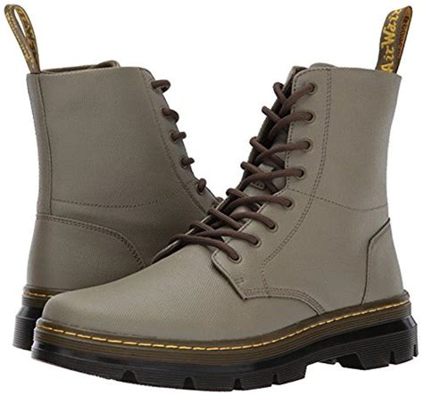 dr martens combs olive fashion boot  men lyst