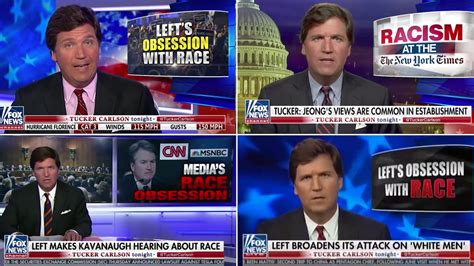 opinion tucker carlson is obsessed with racism the washington post