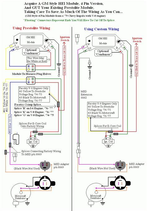 ford ignition module wiring diagram ignition control module wiring  ford truck