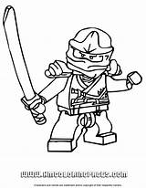 Coloring Ninjago Pages Zane Lego Comments sketch template