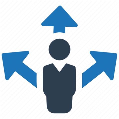 business decision direction icon