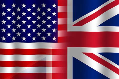 british  american flags stock  pictures royalty  images