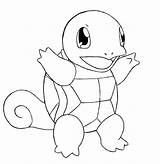 Squirtle Pokemon Coloring Drawing Pages Easy Para Draw Pikachu Colorear Kids Ausmalbilder Sheets Dibujos Printable Sketch Print Charmander Imagenes Color sketch template