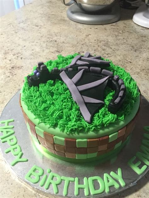 enderdragon mine craft cake all my cakes pinterest crafts cakes and mine craft cake