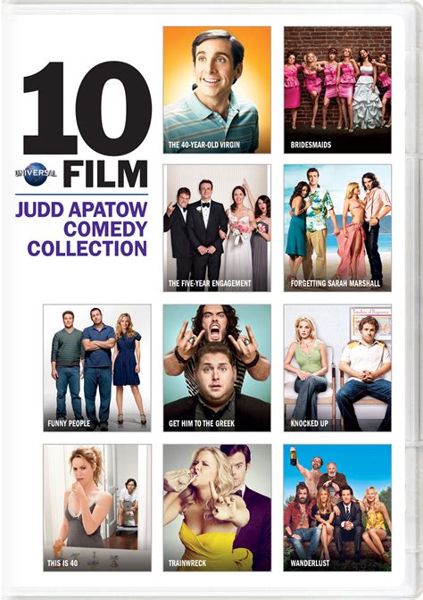 universal 10 film judd apatow comedy collection [dvd
