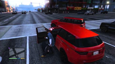 gta 5 franklin mission red range rover youtube