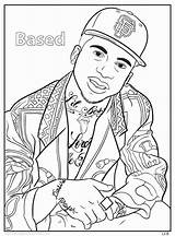Coloring Rap Book Hop Hip Pages Homies Color Eminem Books Kanye West Bun Printable Activity Tumblr Rappers Print Click Adult sketch template