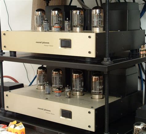 conrad johnson premier  classic monoblock tube amplifiers hifi audiophile audiophile hifi