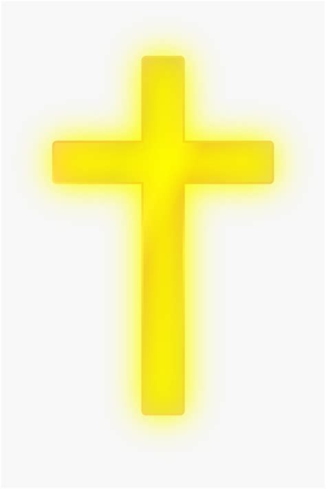 transparent christian cross clip art yellow cross transparent background hd png