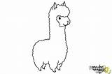Llama Draw Kids Coloring Drawing Drawings Cute Step Trace Drawingnow Easy Pages Alpaca Steps Pencil Animal Tutorials Sharpie Face Over sketch template
