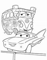 Cars Flo Fillmore Pages Colorare Da Coloring Pages2color Disney Mcqueen Disegni Gratis sketch template