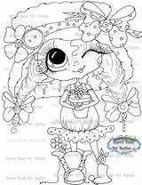 Sherri Baldy Stamps Besties Digi Bloomin Digital Big Instant Dolls Eye Head sketch template