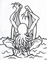 Cthulhu Sketchpad Designlooter sketch template