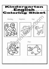 Coloring Animal Sheet Worksheets Animals Preview Worksheet sketch template