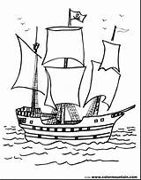 Ship Coloring Pages Clipper Getcolorings Fresh sketch template