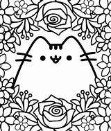Pusheen Coloring Pages Unicorn Getcolorings sketch template