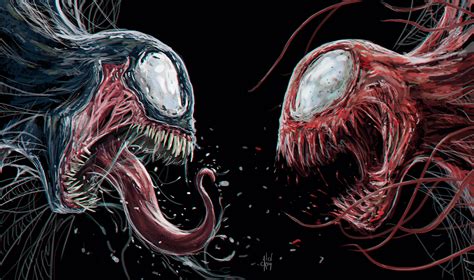 venom  carnage  behance