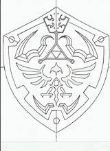 Shield Hylian Triforce Ausmalen 2338 1700 Wappen Waffen Sword Balloon Shields Vectorified Orig11 Xiphos Brewer Cheryl sketch template