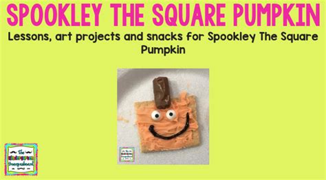 spookley  square pumpkin activities pumpkin activities pumpkin