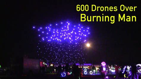 burning man  drone show youtube