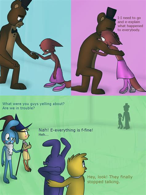 fnaf silly comic foxys pride part 28 by maria ben on deviantart